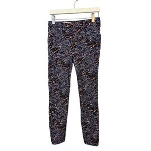 Anthropolgie Pilcro High Rise Skinny Button-fly Corduroy Ankle Pant size 29